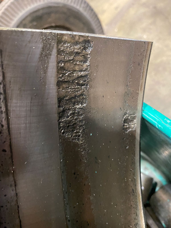 p-bearing-outer-race-failure When the Motor Spoke—Vibration and Oil Analysis Listened